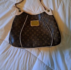 Dark Brown Monogram Shoulder Bag